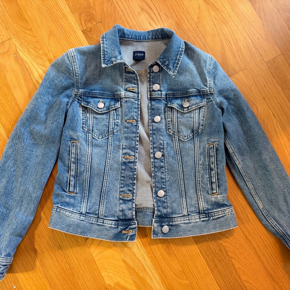 J. Crew Light Blue Denim Jacket